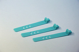 创意新款硅胶扎带 数据线环保硅胶捆绑带