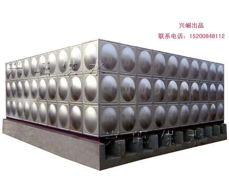 内蒙古包头市1-2000吨国标厚度不锈钢水箱，食品级材质环保型不锈钢水箱