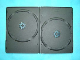 9mm 双面黑色dvd盒子(YP-D803H)