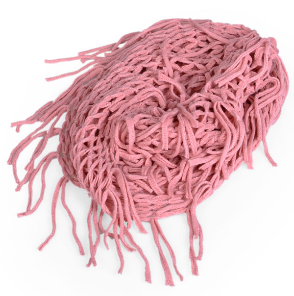 针织毛线镂空长须围巾