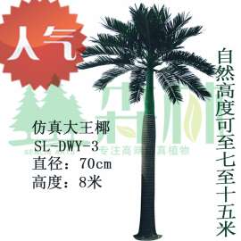 仿真大王椰玻璃钢椰子树人造仿真植物2米到15米