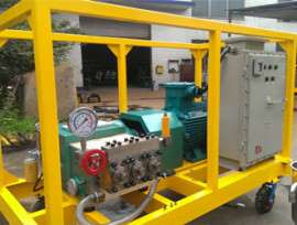 3D-SY型90KW大流量电动试压泵 水压爆破试验机 大流量试压泵维修