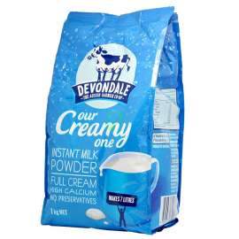 Devondale澳洲进口德运高钙全脂速溶奶粉袋装