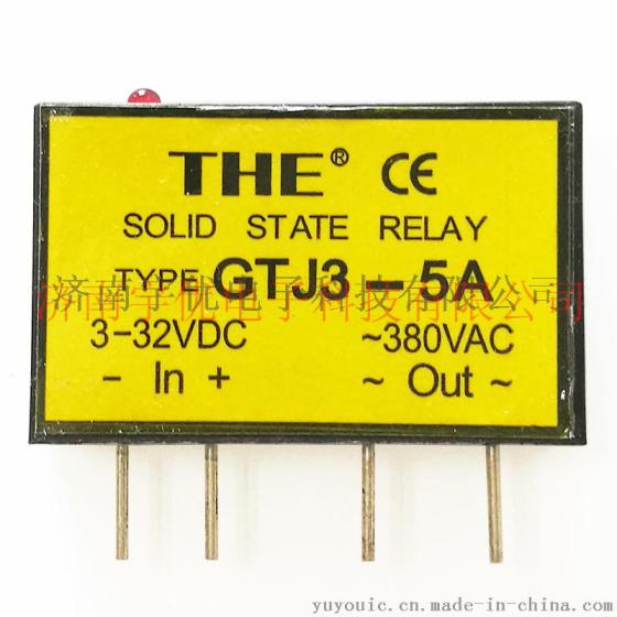 THE无锡天豪交流固态继电器 GTJ3-5A 单列直插式 5A 原装正品