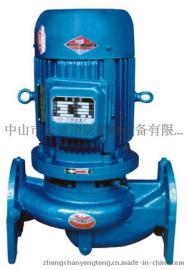 单级单吸泵，直联式泵，长江牌GD管道泵GD50-250A