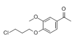 伊潘立酮中间体 4-(3-氯丙基氧基)-3-甲氧基苯乙酮 CAS: 58113-30-7