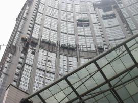 外墙高层玻璃更换或安装广州大粤安装高空玻璃更换维修