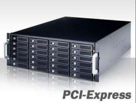 闪电存储 HD1880 24P 机架式40G PCIe DAS直连盘阵（4K无压缩编辑专用盘阵）