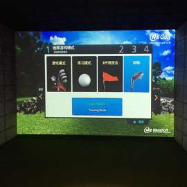 德慧达室内高尔夫韩国高速摄像高尔夫价格
